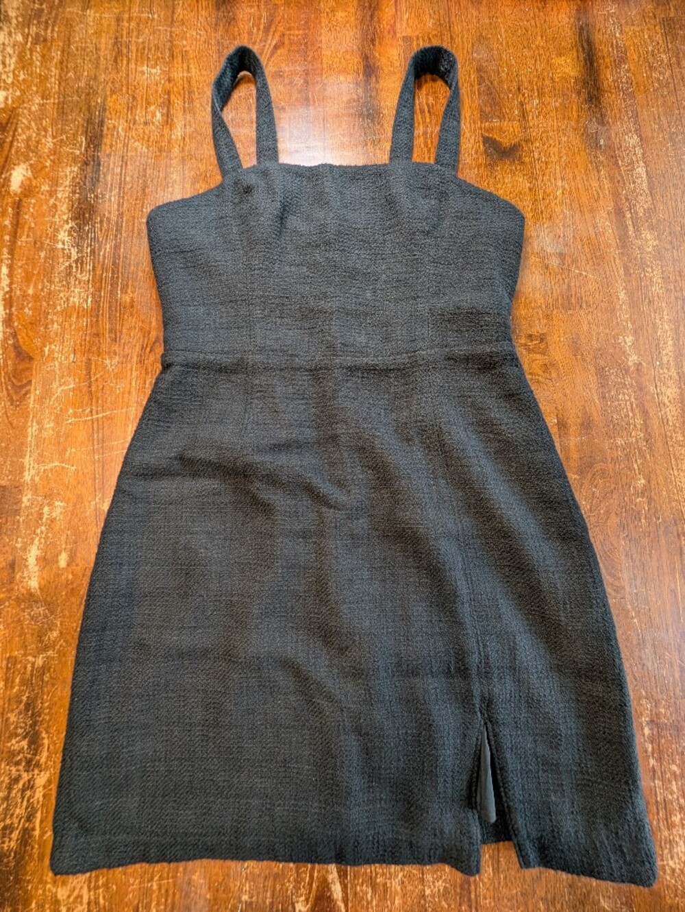 Abercrombie & Fitch Black Sleeveless Dress Womens MT Summer Casual Textured